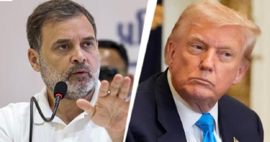 'US is economically blackmailing India'; Tharoor criticizes Rahul Gandhi, calls it double standards