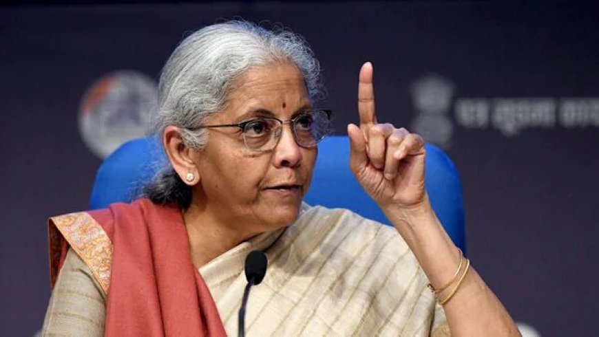 Nirmala Sitharaman | India is not a dead economy; Nirmala Sitharaman presents figures