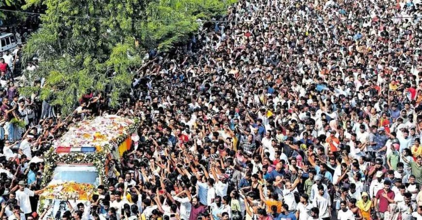 Subeen Garg's funeral procession in Limca Book; World's fourth largest funeral procession