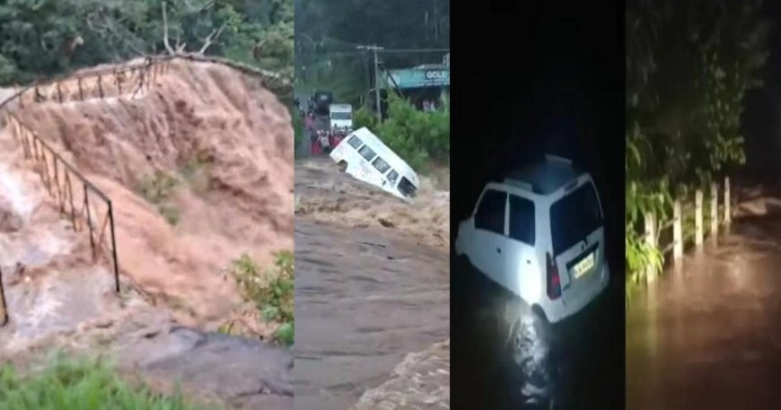 Kerala Rain: Water enters places that were not flooded during the 2018 floods, causing widespread damage in Idukki