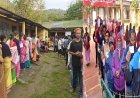 Long queues of voters in Assam and Puducherry; 38.9% polling in 126 constituencies in Assam till 11 am; 37.1% polling in Puducherry