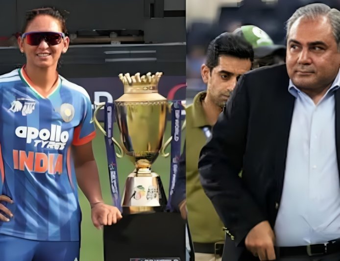 Indian team refuses to accept trophy from PCB Chairman Mohsin Naqvi