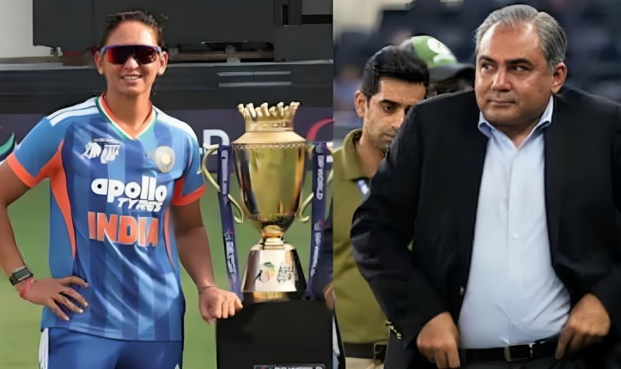 Indian team refuses to accept trophy from PCB Chairman Mohsin Naqvi