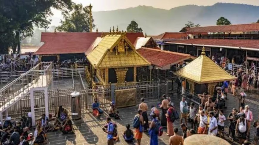Gold crown offered by devotees at Sabarimala is also missing? There are indications that it is hidden in the strong room.