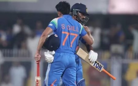 Fastest Double Century for Gill; Rohit Scores 35th ODI Century & Crosses 12,000 Runs