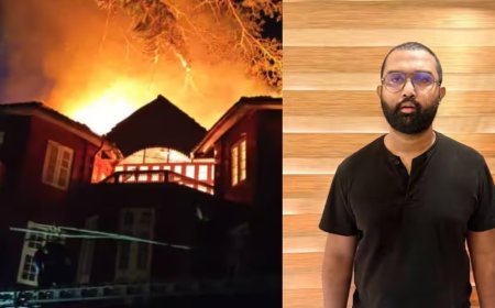 Arson in front of the Kochi Synagogue: Investigation extended to the fire at Koder House; indications of international terror links found on phone.