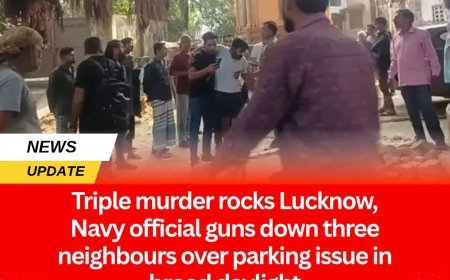 Triple murder rocks Lucknow, Navy official guns down three neighbours over parking issue in broad daylight