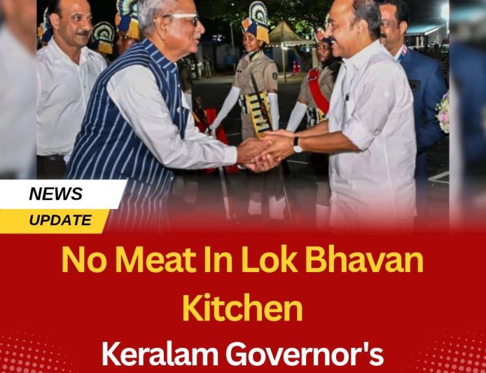 No Meat In Lok Bhavan Kitchen: Keralam Governor's Day 1 Order Sparks Row