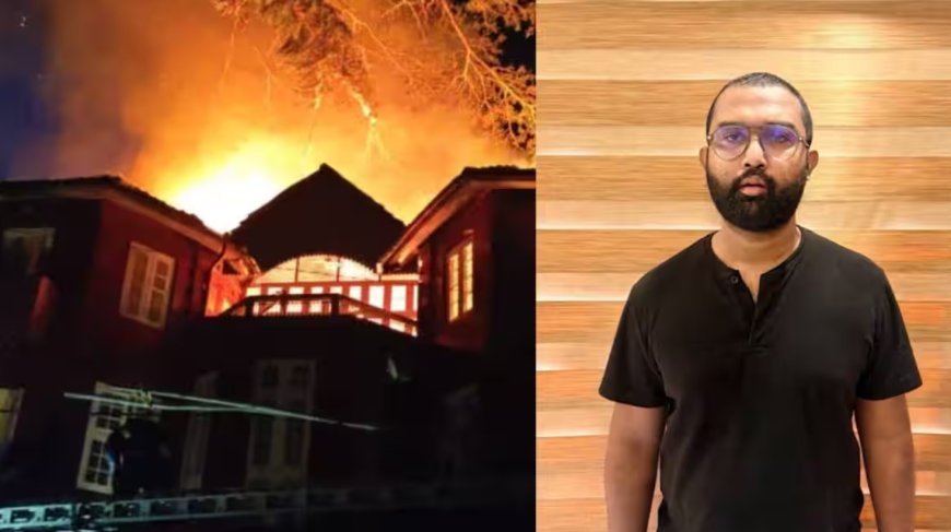 Arson in front of the Kochi Synagogue: Investigation extended to the fire at Koder House; indications of international terror links found on phone.